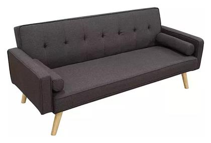 Rony Τριθέσιος Καναπές Κρεβάτι 179x80x75εκ. Brown/grey - Zita Plus