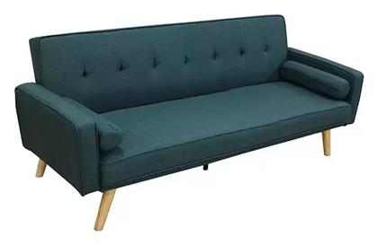 Rony Τριθέσιος Καναπές Κρεβάτι 179x80x75εκ. Green - Zita Plus