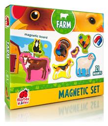 Μαγνητικό Παιχνίδι Κατασκευών Φάρμα για Παιδιά 2+ Ετών Roter Kafer