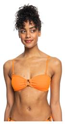 Color Jam Strapless Bikini Top tangelo Roxy