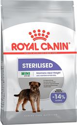 Royal Canin Mini Sterilised 3kg Ξηρά Τροφή για Ενήλικους Στειρωμένους Σκύλους Μικρόσωμων Φυλών με Πουλερικά