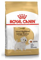 West Highland White Terrier Adult 1.5kg Ξηρά Τροφή για Ενήλικους Σκύλους Μικρόσωμων Φυλών με Καλαμπόκι, Κοτόπουλο και Ρύζι Royal Canin