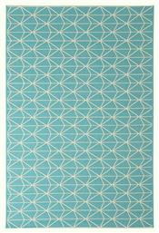 Flox 723 Καλοκαιρινό Χαλί Ψάθινο Light Blue 160x235εκ. Royal Carpet