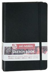 Μπλοκ Ελεύθερου Σχεδίου Art Creation Sketch Book Μαύρο 13x21εκ. 140γρ. 80 Φύλλα Royal Talens