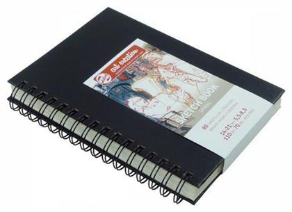 Μπλοκ Ελεύθερου Σχεδίου Art Creation Sketch Book Σπιράλ Μαύρο 110γρ./τ.μ. 14x21εκ. 80 φύλλα Royal Talens