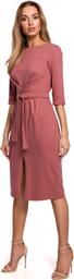 ΡΟΖ ΒΑΜΒΑΚΕΡΟ MIDI ΦΟΡΕΜΑ - 466440 από το Style Icon Boutique