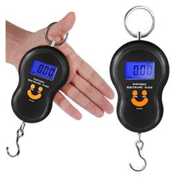 Φορητή Ψηφιακή Ζυγαριά Αποσκευών Μαύρη Ruhhy