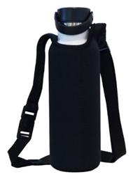 Ισοθερμική Θήκη για Μπουκάλι σε Μαύρο χρώμα Runbott