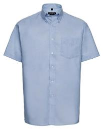 Ανδρικό Πουκάμισο Κοντομάνικο Oxford Blue Russell Europe