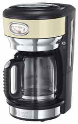 Retro Cream 21702-56 Καφετιέρα Φίλτρου 1000W Beige Russell Hobbs