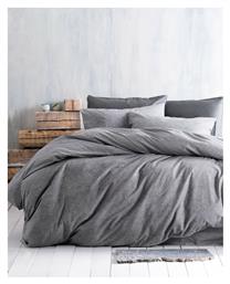 Charisma Σετ Κουβερλί Υπέρδιπλο Βαμβακερό Grey 220x240cm Rythmos