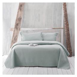 Jazz Σετ Κουβερλί Υπέρδιπλο Microsatin 2 Aqua 220x240cm Rythmos
