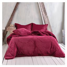 Κουβερτοπάπλωμα Μονό 160x220εκ. Alvaro Burgundy Rythmos