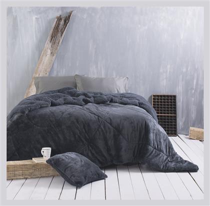 Κουβερτοπάπλωμα Μονό 160x220εκ. Alvaro Gray Rythmos