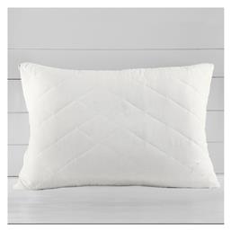 Προστατευτικό Μαξιλαριού 50x70εκ. White Rythmos
