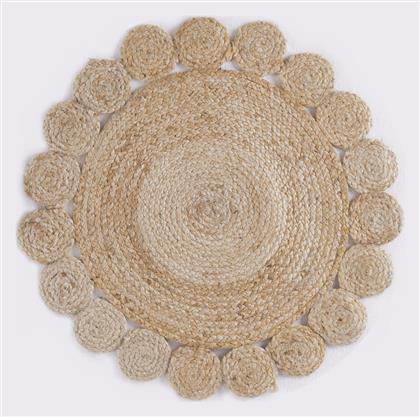 Rattan Flower Καλοκαιρινό Ψάθινο Natural Rythmos