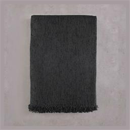 Ριχτάρι Τριθέσιου Καναπέ Kidal 180x280cm Μαύρο Rythmos