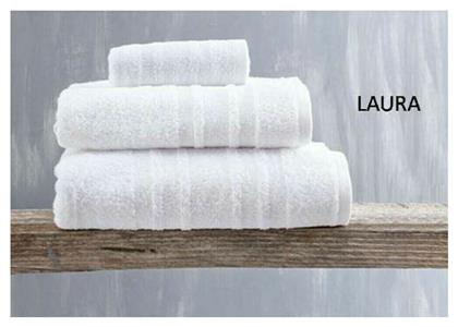 Σετ Πετσέτες 3τμχ Laura 04 White Rythmos