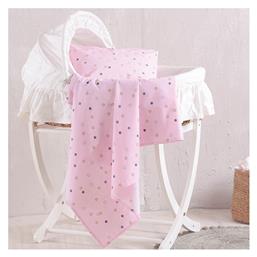 Σετ Βρεφική Παπλωματοθήκη με Μαξιλαροθήκη Blaze Ροζ 110x160εκ. Rythmos