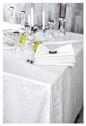 Τραπεζομάντηλο Βαμβακερό Bensimon White 140x180εκ. Rythmos