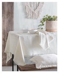 Τραπεζομάντηλο Βαμβακερό Merit Off White 150x160εκ. Rythmos