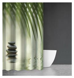 811 Κουρτίνα Μπάνιου Υφασμάτινη 180x200 cm Πράσινη Saint Clair