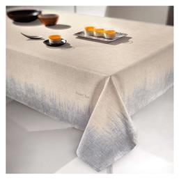 Καρέ Τραπεζομάντηλο Αλέκιαστο 1021 Beige Silver 145x145εκ. Saint Clair