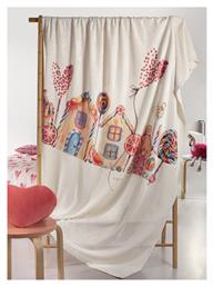 Κουβέρτα Fleece Lollipop 160x220cm Μπεζ Saint Clair