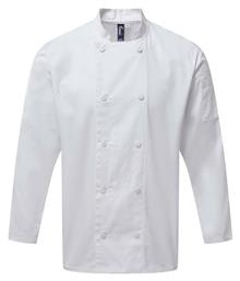 Σακάκι Σεφ Ανδρικό Λευκό με Μακρύ Μανίκι PR903 - Premier