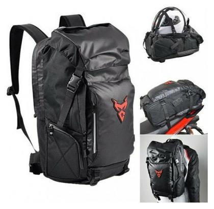 Σακίδιο Πλάτης Αναβάτη MC-0108 Αδιάβροχο Μαύρο/Κόκκινο 28lt - MotoCentric