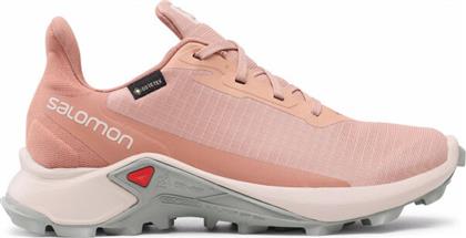 Salomon Alphacross 3 GTX Γυναικεία Αθλητικά Παπούτσια Trail Running Ροζ Αδιάβροχα με Μεμβράνη Gore-Tex από το MybrandShoes