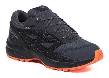 Παιδικά Μποτάκια Πεζοπορίας Αδιάβροχα Μαύρα Salomon από το Siontis Athletics