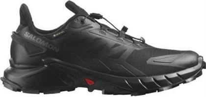 Salomon Supercross 4 GTX Ανδρικά Αθλητικά Παπούτσια Trail Running Μαύρα Αδιάβροχα με Μεμβράνη Gore-Tex