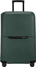 Samsonite Magnum Eco Spinner Μεγάλη Βαλίτσα με ύψος 75cm σε Πράσινο χρώμα