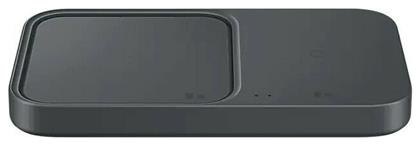 Ασύρματος Φορτιστής (Qi Pad) 15W Power Delivery Μαύρος (Fast Wireless Duo Charger & Adapter EP-P5400TBEGEU) Samsung