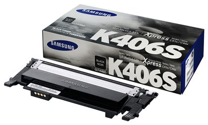 CLT-K406S Γνήσιο Toner Laser Εκτυπωτή Μαύρο 1500 Σελίδων (SU118A) Samsung