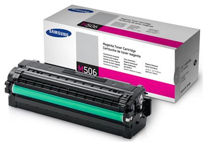 CLT-M506L Γνήσιο Toner Laser Εκτυπωτή Ματζέντα High Yield 3500 Σελίδων (SU305A) Samsung