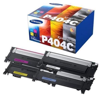 CLT-P404C Γνήσιο Multipack Toner Laser Εκτυπωτή Κίτρινο/Κυανό/Ματζέντα/Μαύρο 4τμχ (SU365A) Samsung