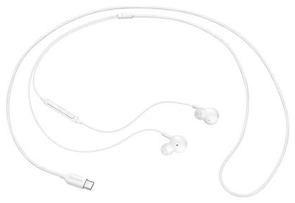 EO-IC100 In-ear Handsfree με Βύσμα USB-C Λευκό Samsung