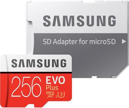 Samsung Evo Plus microSDXC 256GB U3 with Adapter από το e-shop