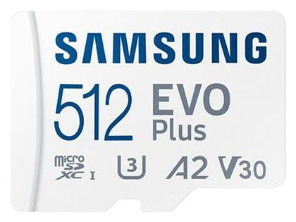 Evo Plus microSDXC 512GB Class 10 U3 V30 UHS-I Samsung