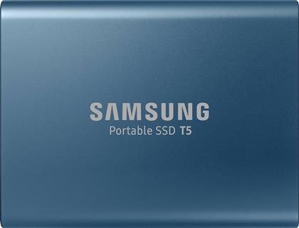 Samsung Portable SSD T5 USB 3.1 / USB-C 500GB 2.5'' Earth Blue από το e-shop
