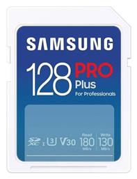 PRO Plus Full Size SDXC 128GB Class 10 U3 V30 UHS-I Samsung