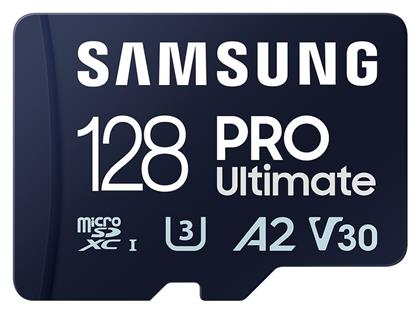 PRO Ultimate microSDXC 128GB Class 10 U3 V30 A2 UHS-I Samsung
