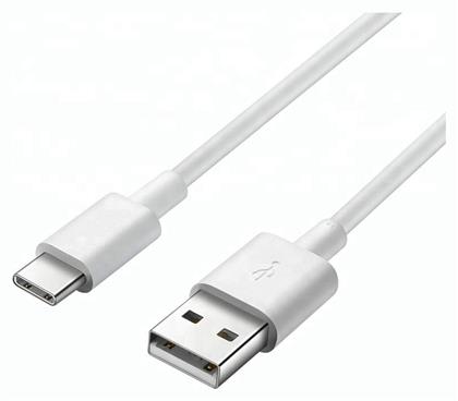 Regular USB 2.0 Cable USB-C male - USB-A male Λευκό 1.2m Bulk (EP-DG970BWE) Samsung