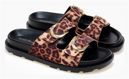 Σανδάλια Δύο Φάσες Αγκράφες Λεοπάρ - Issue Fashion