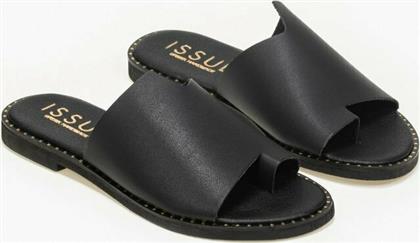 Σανδάλια με φαρδιά φάσα - Μαύρο