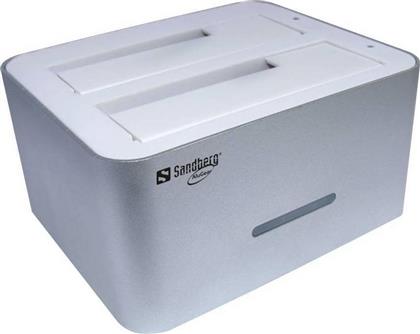 Sandberg 133-74 Docking Station για 2 Σκληρούς Δίσκους SATA 3.5'' / 2.5'' με σύνδεση USB 3.0 (133-74) από το e-shop