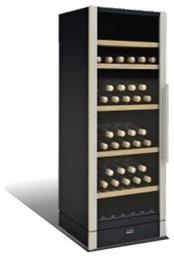 ICG-W155 Μαύρο Επαγγελματικό Ψυγείο Κρασιών 298lt με Θερμοκρασία Λειτουργίας +5°C / +22°C Π59.5 x Β59.5 x Υ155εκ. Sanden Intercool