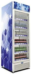 Ψυγείο Αναψυκτικών 685lt Μονόπορτο Υ213xΠ70xΒ70cm Λευκό Sanden Intercool